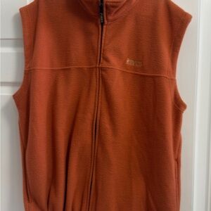 Rocky Burnt Orange Fleece Vest